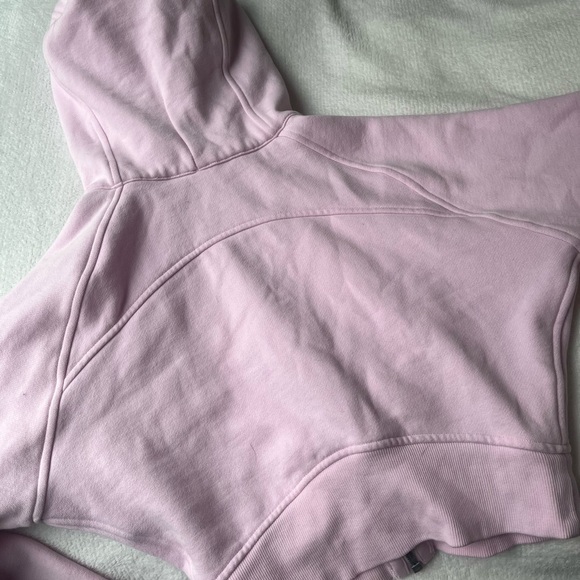 lululemon full zip cropped scuba- meadowsweet - Picture 2 of 5